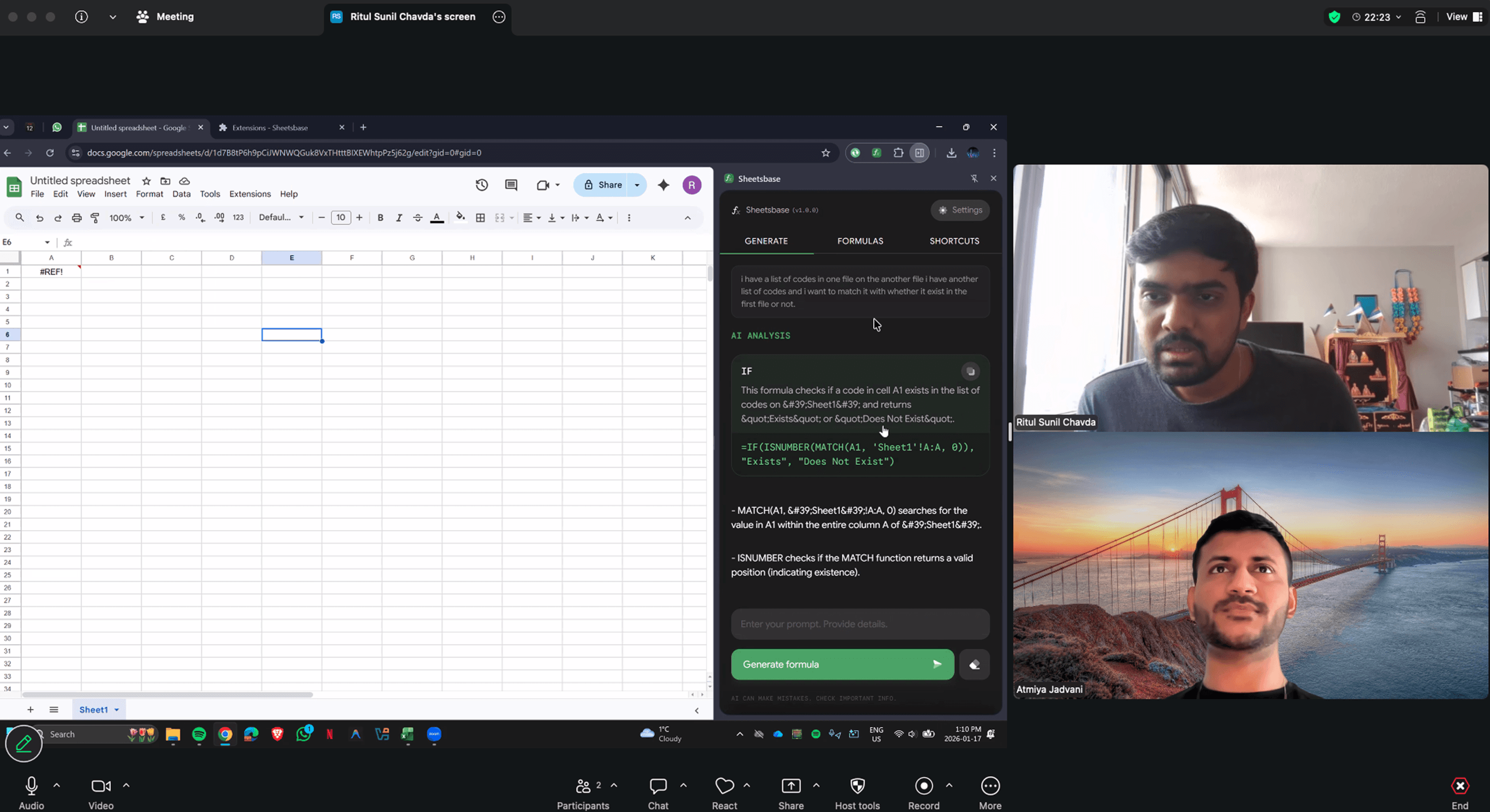 User feedback and testing results