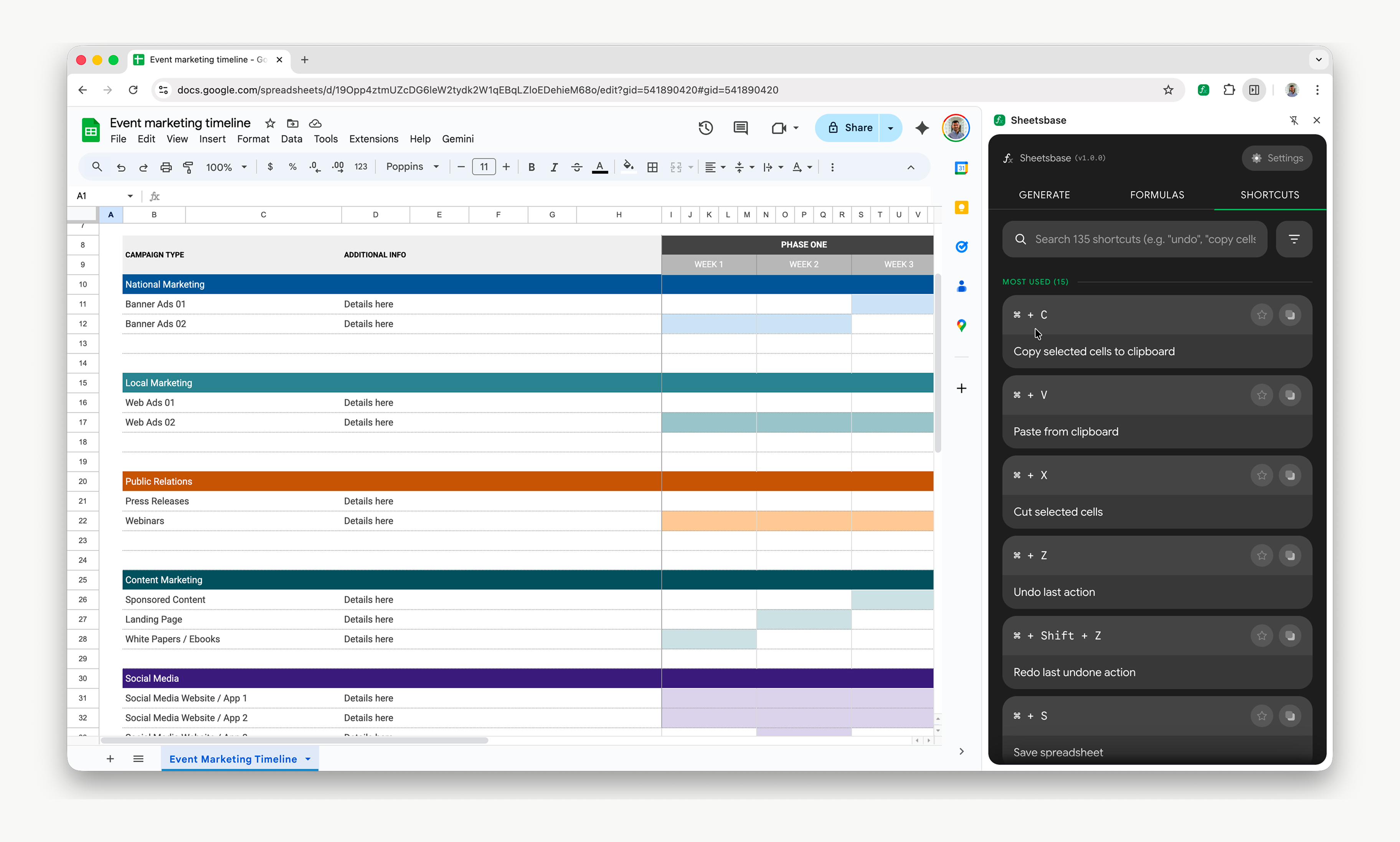 Sheetsbase project image 3